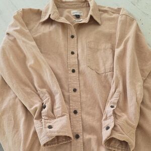 Universal Thread Tan Button Down Shirt